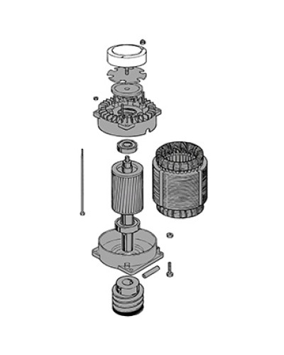 Электродвигатель C-BYT Came 119RIC042 в Пскове Запчасти для шлагбаумов и автоматики Pintop.ru