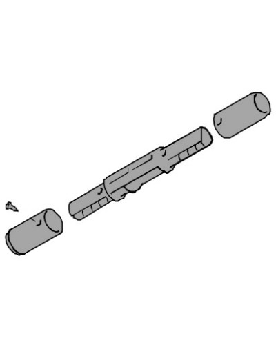 Замок ремня направляющей VER Came 119RIE120 в Пскове Запчасти для шлагбаумов и автоматики Pintop.ru