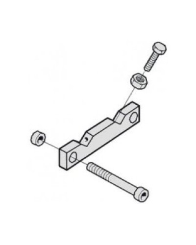 Ограничит. нижний с крепл. G4000 и G2500 Came 119RIG059 в Пскове Запчасти для шлагбаумов и автоматики Pintop.ru