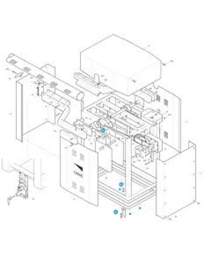 Пластина крепления стрелы G3000 Came 119RIG420 в Пскове Запчасти для шлагбаумов и автоматики Pintop.ru
