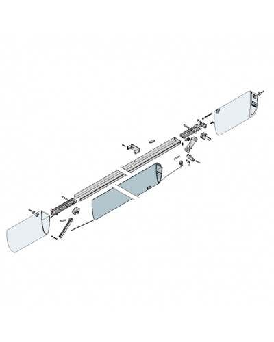 Механизм верхний профиля DF Came 119RIR226 в Пскове Запчасти для шлагбаумов и автоматики Pintop.ru
