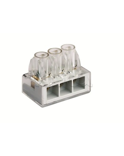 Колодка клеммная соединительная 3х6 мм. DKC B163 в Пскове Клеммные колодки Pintop.ru