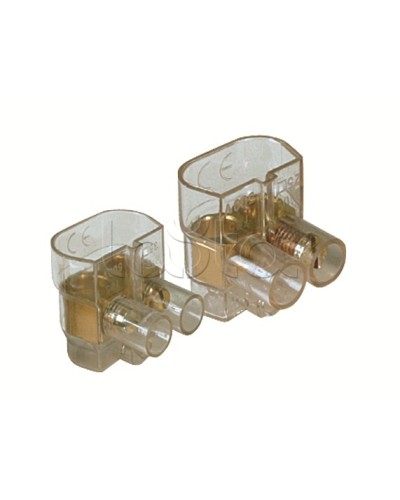 Колодка клеммная соединительная 2х4 мм DKC B42 в Пскове Клеммные колодки Pintop.ru