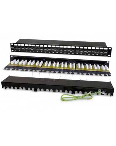 Патч-панель Hyperline PP2-19-24-8P8C-C6A-110D в Пскове Патч панель Pintop.ru