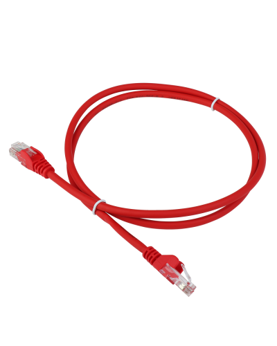 Патч-корд LANMASTER LSZH UTP кат.5e, 6.0 м, красный LANMASTER LAN-PC45/U5E-6.0-RD в Пскове Патчкорды (медные) Pintop.ru