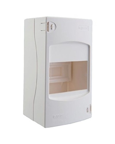 Щиток накладной Mini S 4 модуля белый Legrand 001304 в Пскове Боксы для автоматов Pintop.ru