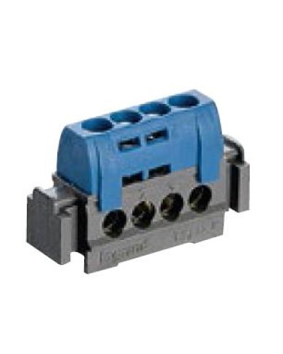 Клеммник синий 4х1.5-16 мм2 LEGRAND 004840 в Пскове Клеммные колодки Pintop.ru