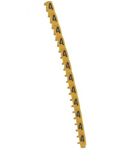 Маркер 4 0,15/0,5 ЖЛТ CAB3 Legrand 038104 в Пскове Аксессуары для кабель-канала Pintop.ru