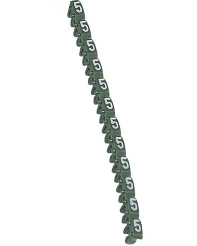 Маркер 5 4/6 ЗЕЛ CAB3 Legrand 038235 в Пскове Аксессуары для кабель-канала Pintop.ru