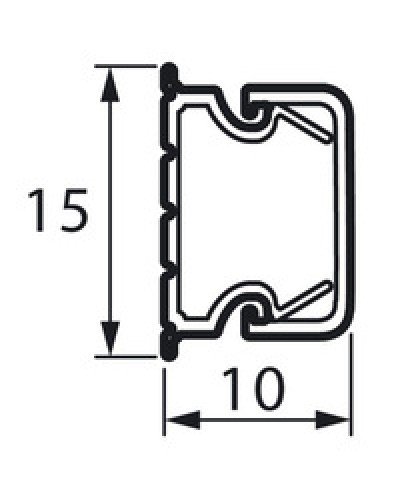 Кабель-канал METRA 15x10 Legrand (638190) в Пскове Кабель-канал Pintop.ru