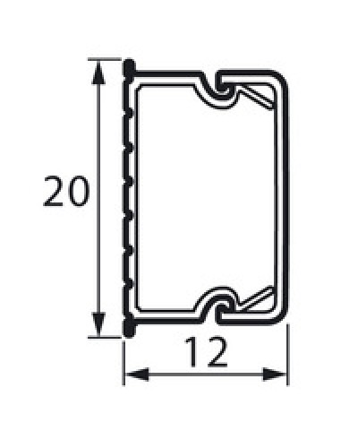 Кабель-канал METRA 20x12 Legrand (638192) в Пскове Кабель-канал Pintop.ru